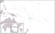 Territory of the Wallis and Futuna Islands - Location